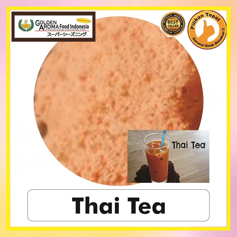 Bubuk Tabur Manis Thai Tea Seasoning Powder Serbuk Instan Sebaguna Halal