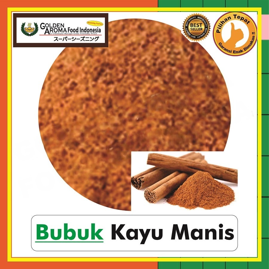 Bubuk Rempah Kayu Manis Spice Powder Cinnamon Bumbu Masak Instan Sebaguna Halal
