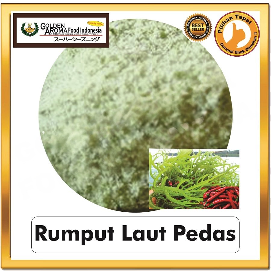 Bubuk Tabur Rumput Laut Pedas Seasoning Powder Halal