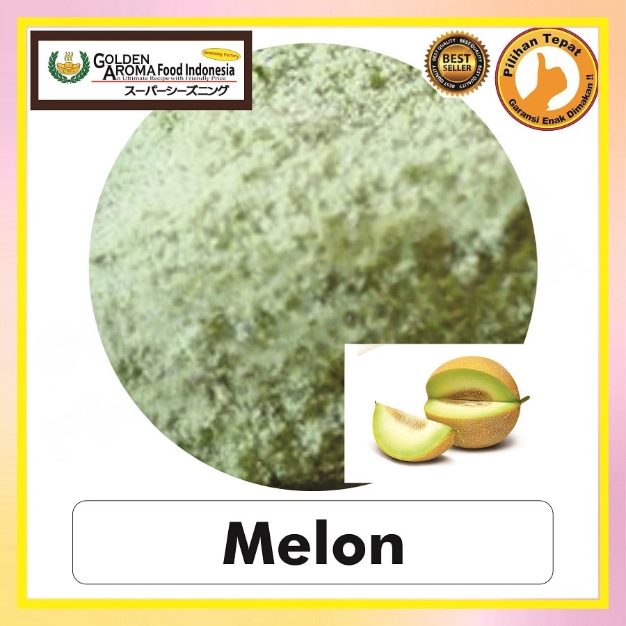 Bubuk Tabur Manis Melon Seasoning Powder Honey Dew Bumbu Masak Serbaguna Instan Sebaguna Halal