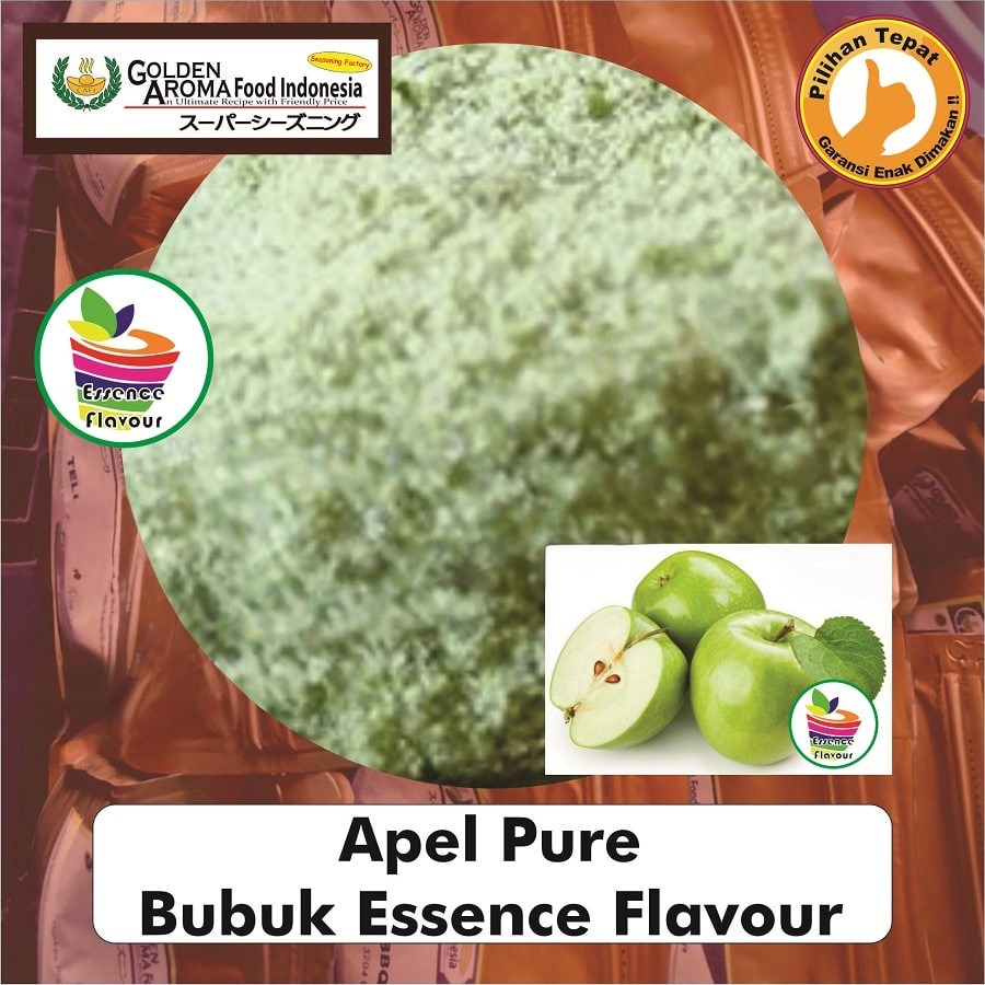 Bubuk Pure Apel Murni Essence Powder Aple Flavour Masak Serbaguna Instan