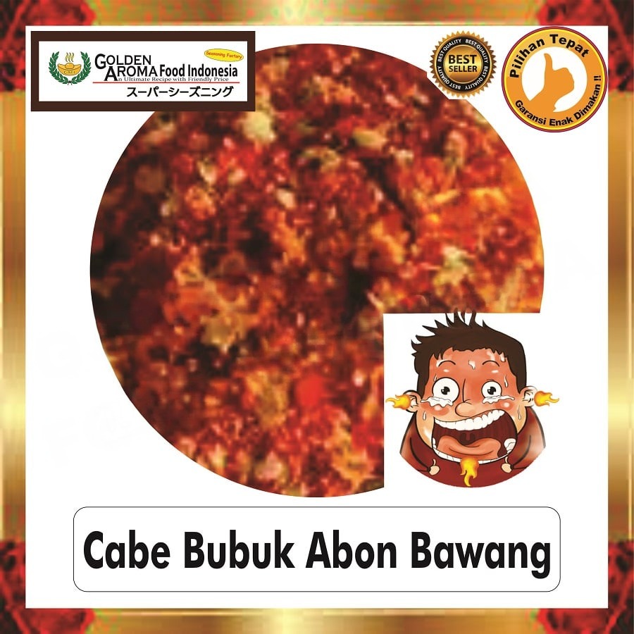 Bubuk Cabe Abon Bawang Chili Powder Bumbu Masak Boncabe Serbaguna Instan Sebaguna Halal