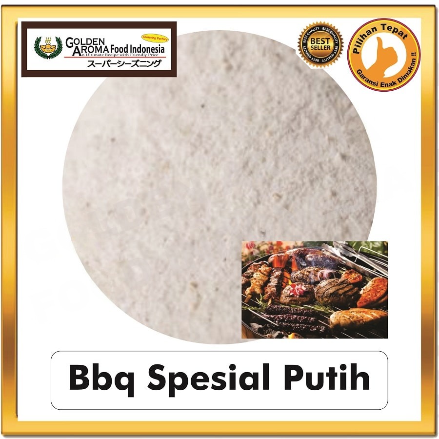 Bubuk Tabur BBQ Spesial Putih Seasoning Powder Barbeque Special Bumbu Masak Instan Sebaguna Halal