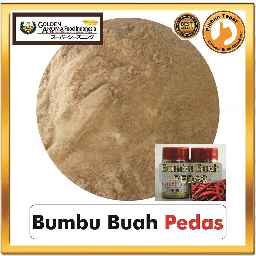 Bubuk Tabur Bumbu Buah Pedas Seasoning Powder Halal