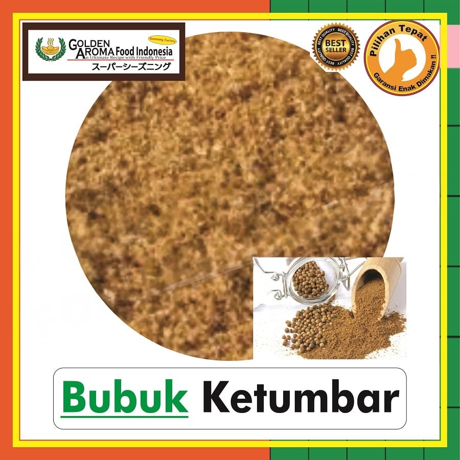 Bubuk Ketumbar, Corinder Powder Pure Spice Bumbu Rempah Masak Serbaguna Instan