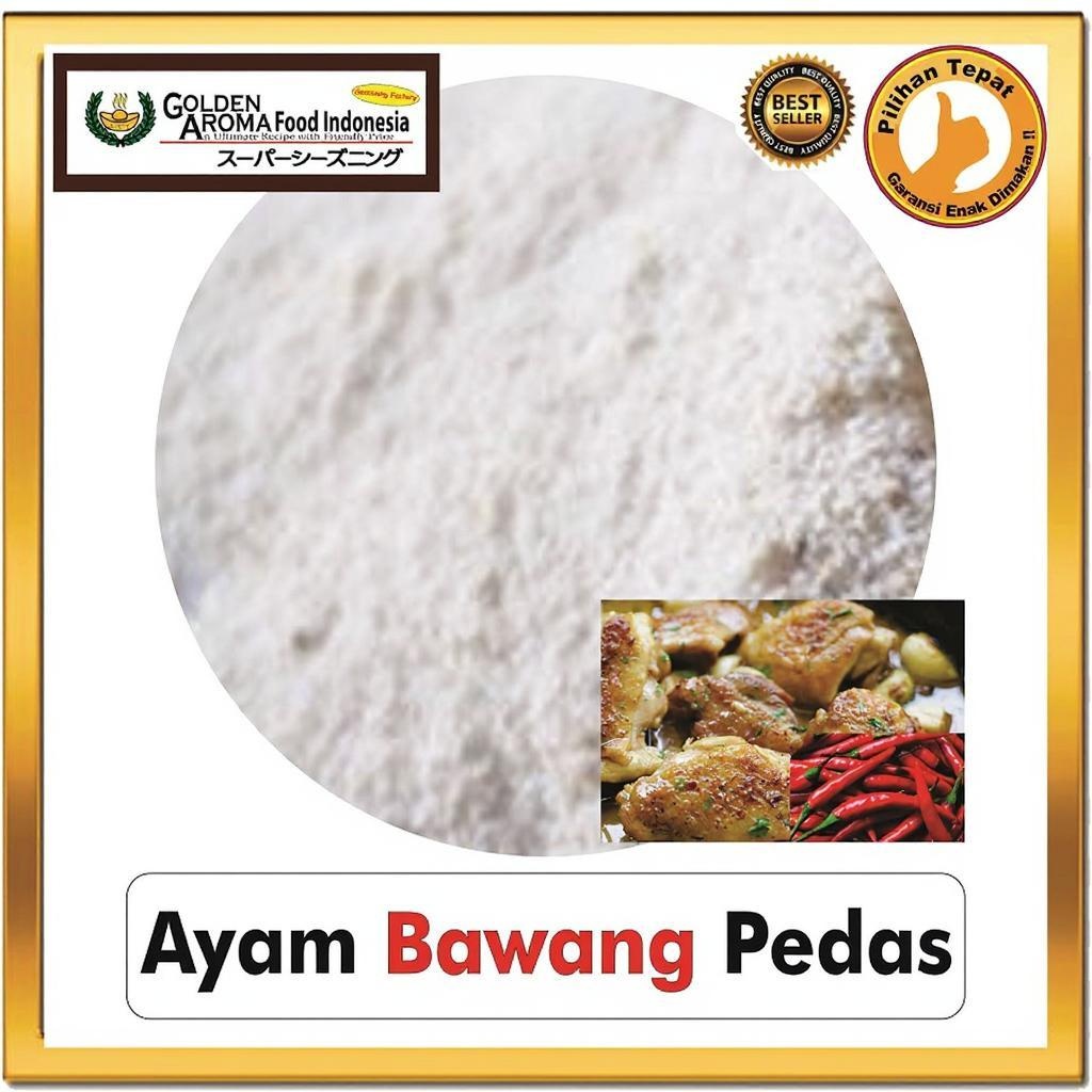 Bubuk Tabur Ayam Bawang Pedas Seasoning Powder Bumbu Masak Instan Sebaguna Halal