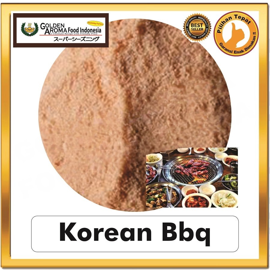 Bubuk Tabur BBQ Korea Seasoning Powder Korean Barbeque Bumbu Masak Instan Sebaguna Halal