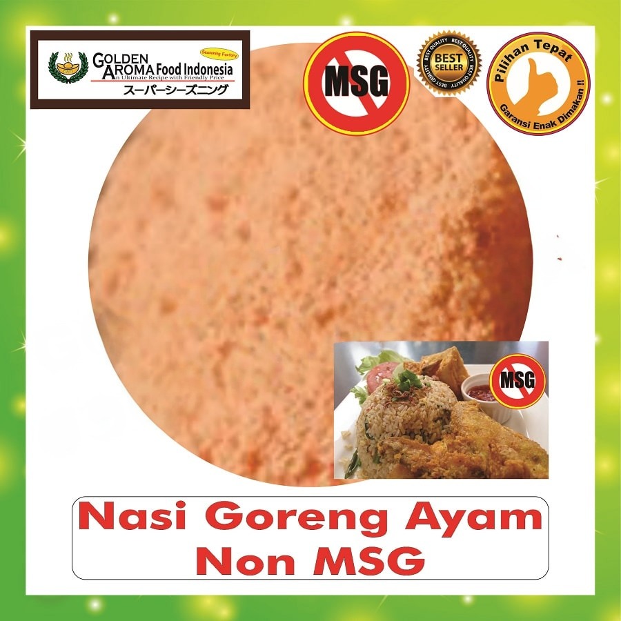 Bubuk Tabur Nasi Goreng Ayam Seasoning Powder Bumbu Instan Sebaguna Halal
