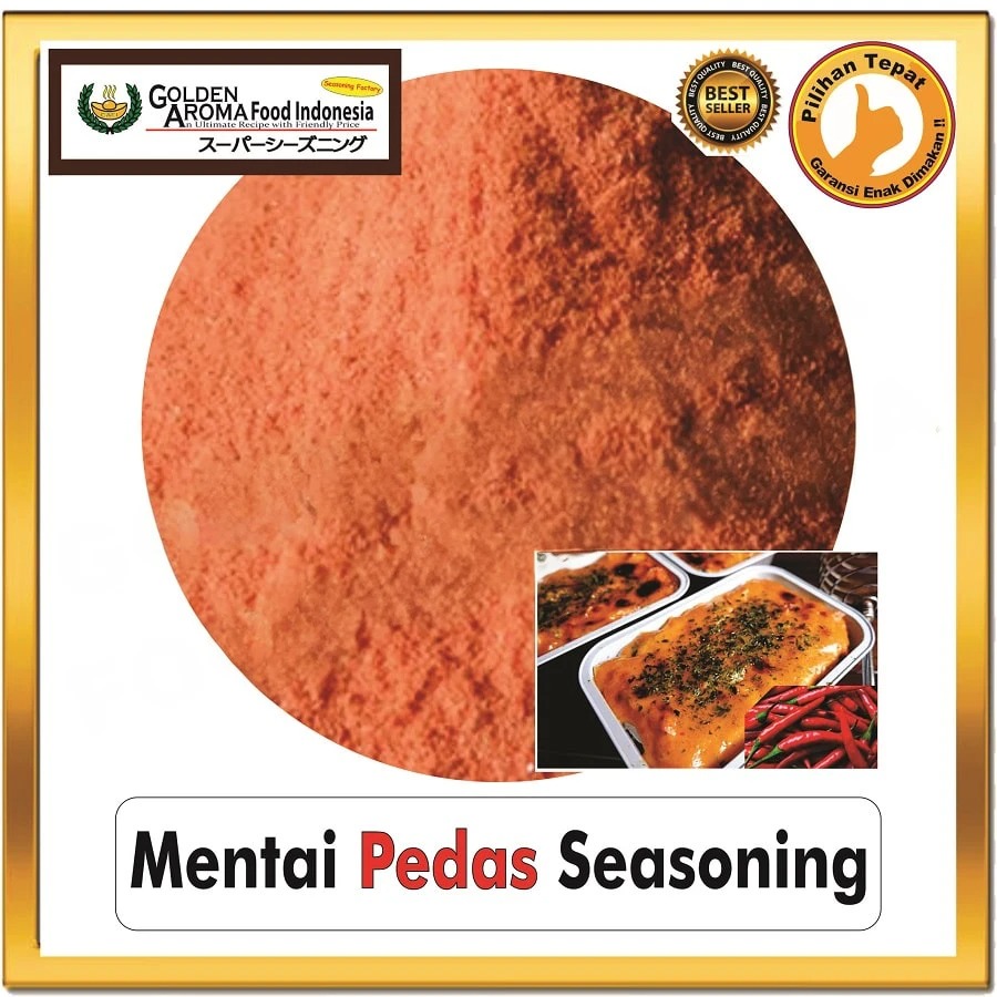 Bubuk Tabur Mentai Pedas Seasoning Powder Bumbu Serbaguna Halal