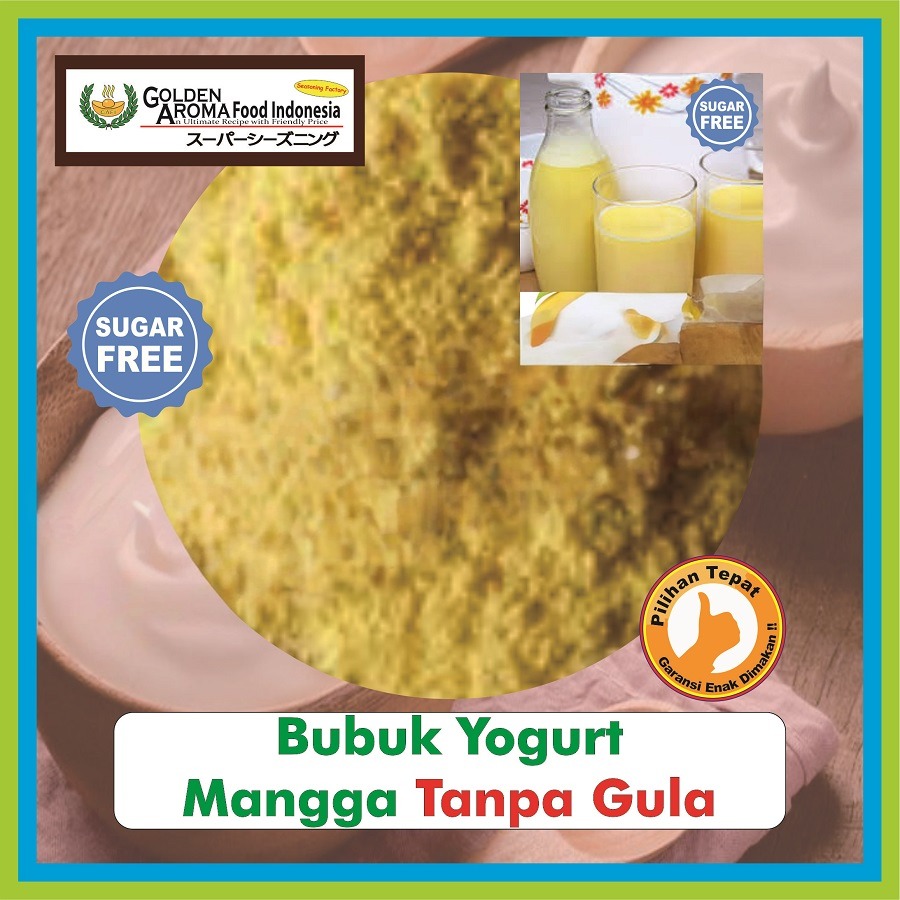 Bubuk Minuman Yogurt Mangga Drink Powder Mango Yoghurt Halal