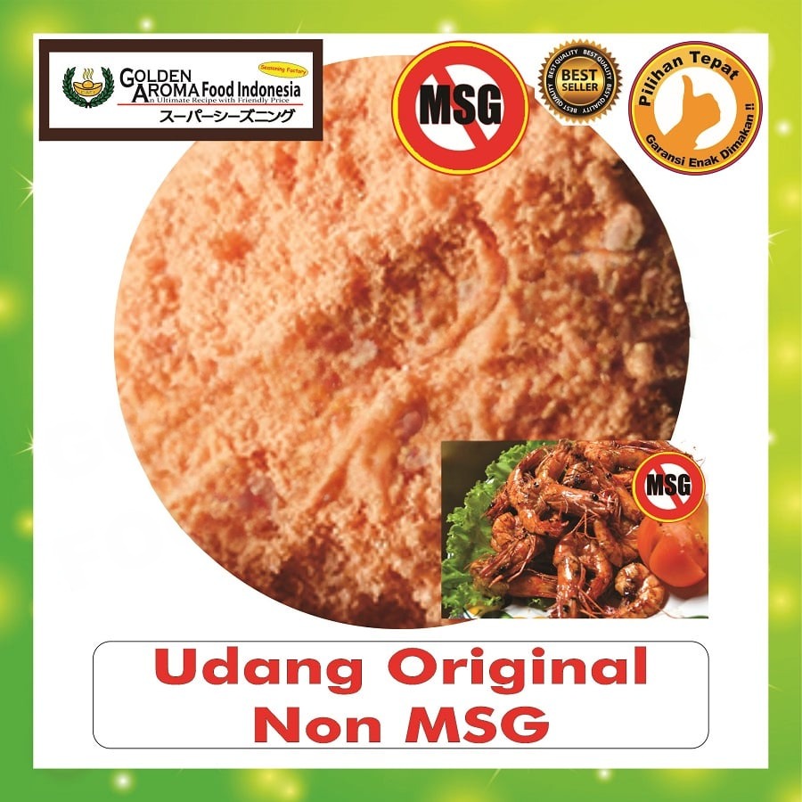 Bubuk Tabur Udang Original Seasoning Powder Bumbu Instan Sebaguna Halal
