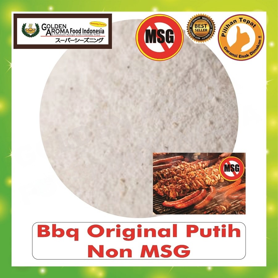 Bubuk Tabur Barbeque Original Putih Seasoning Powder BBQ Bumbu Masak Instan Sebaguna Halal