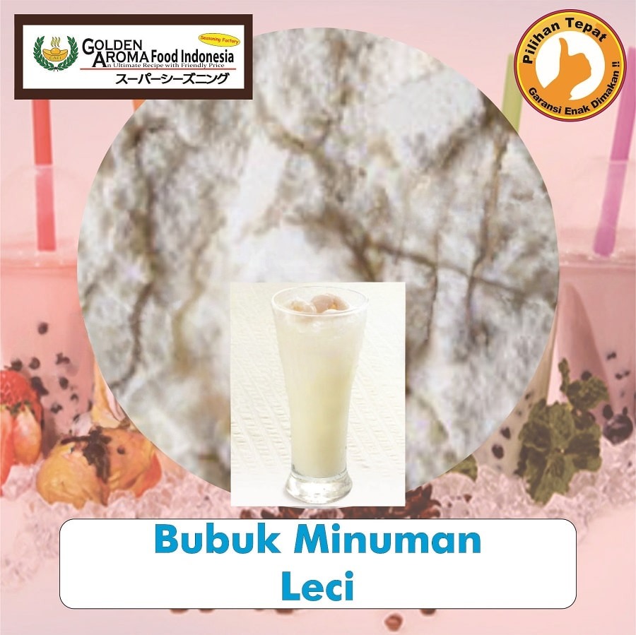 Bubuk Minuman Leci Powder Bumbu Instan Serbaguna Halal