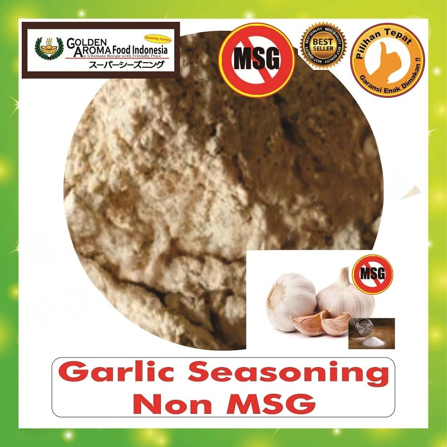 Bubuk Tabur Garlic Seasoning Powder Bumbu Bawang Putih Serbaguna Halal