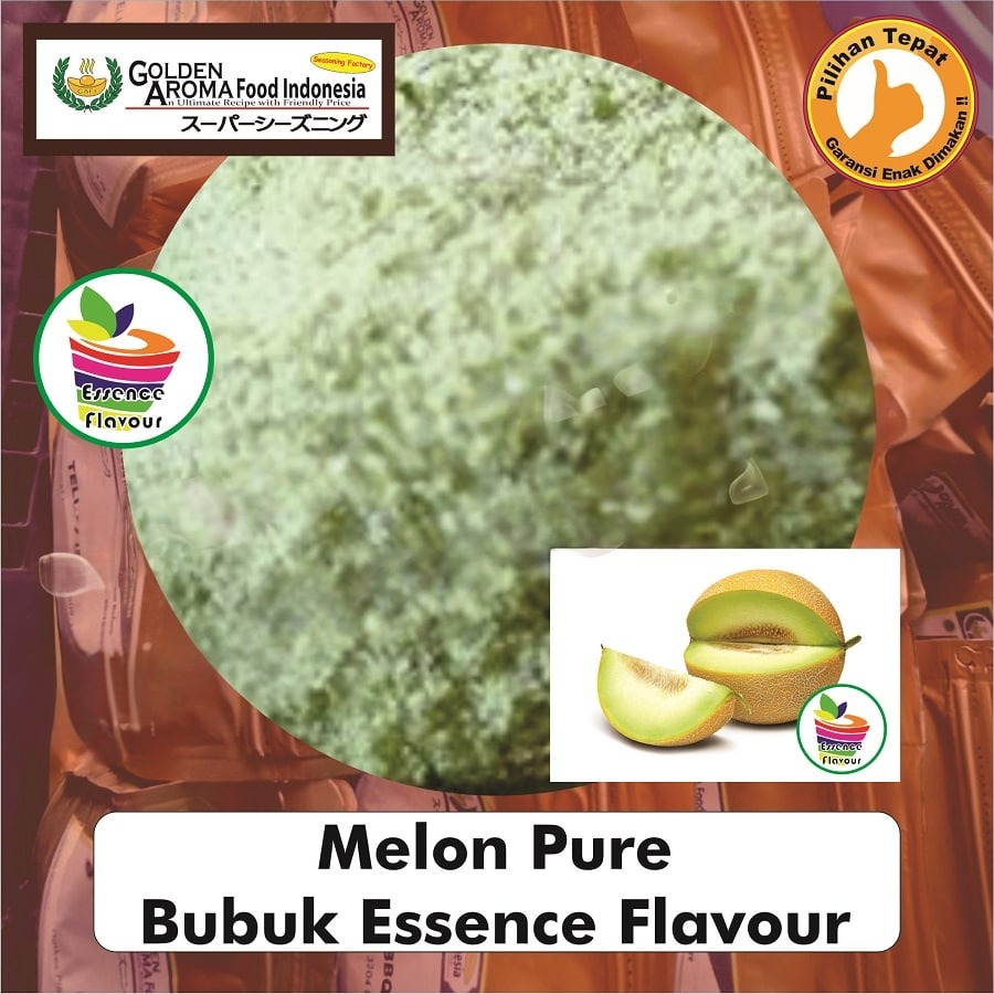 Bubuk Pure Melon Murni Essence Powder Honeydew Flavour Masak Serbaguna Instan