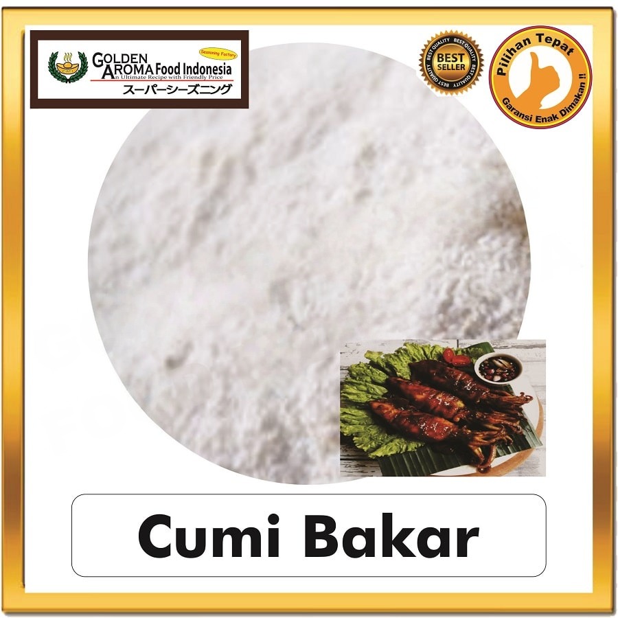 Bubuk Tabur Cumi Bakar Seasoning Powder Grilled Squid Bumbu Masak Instan Sebaguna Halal