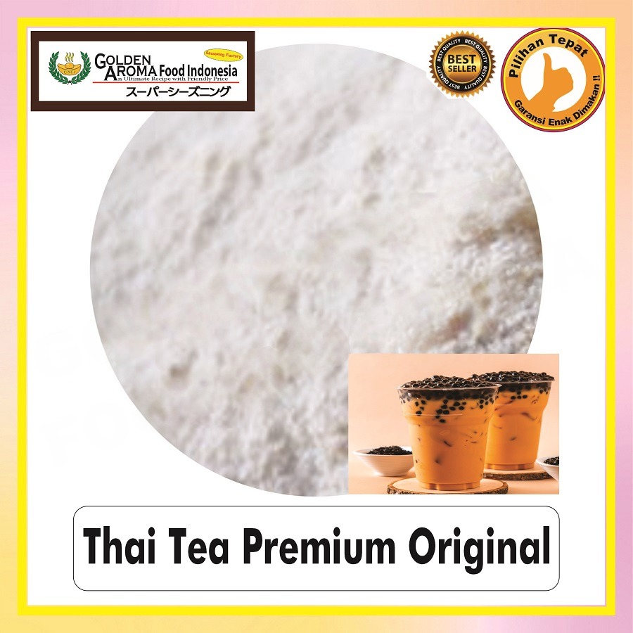 Bubuk Tabur Manis Thai Tea Premium Seasoning Powder Bumbu Serbuk Serbaguna Instan Sebaguna Halal