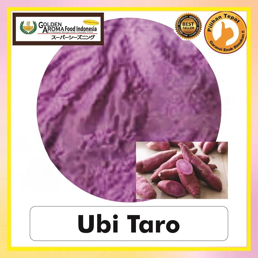 Bubuk Tabur Manis Ubi Taro Seasoning Powder Ube Sweet Potato Purple Bumbu Serbuk Serbaguna Instan Sebaguna Halal