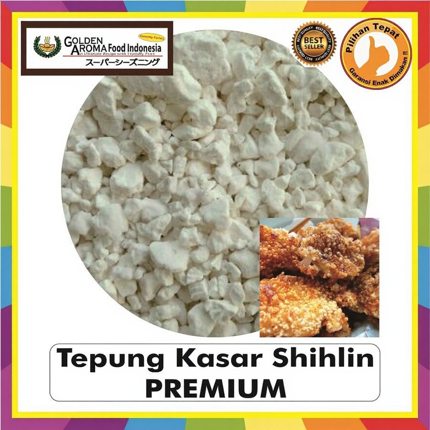 Tepung Shihlin Crispy Ayam Gurih Pedas Terigu Kasar Enak Murah Halal Fried Chicken