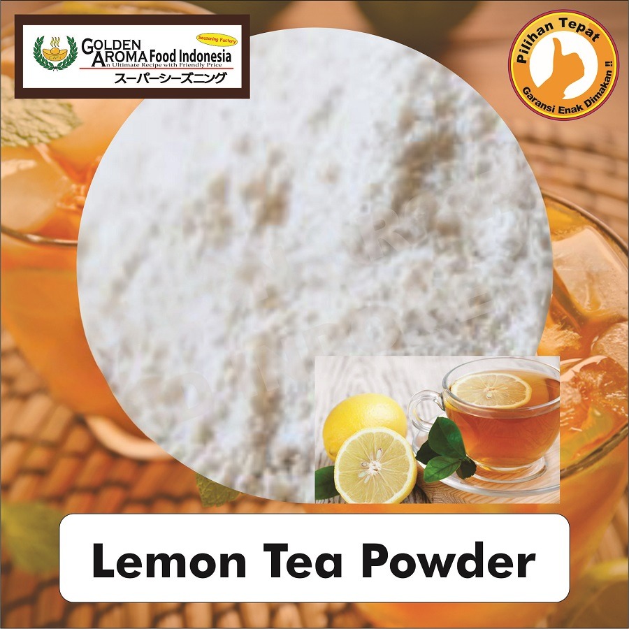 Bubuk Minuman Lemon Tea Powder Drink Serbuk Instan Teh Lemon Sebaguna Halal