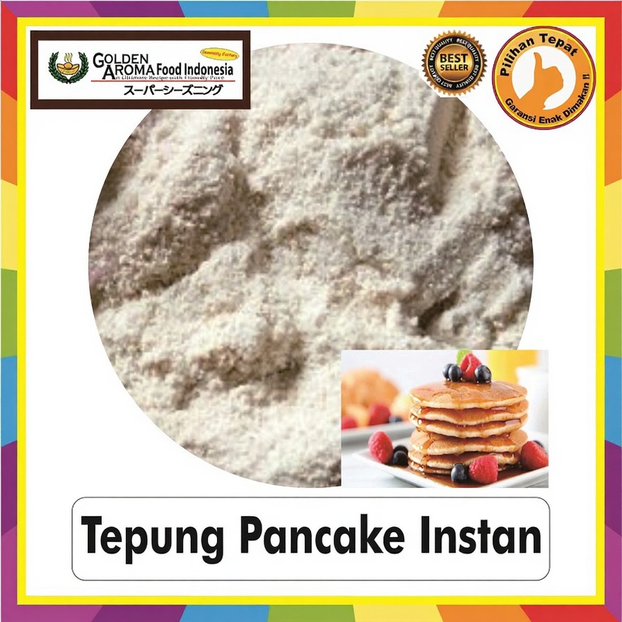 Tepung Pancake Premix Instan Kue Siap Pakai Enak Murah Halal