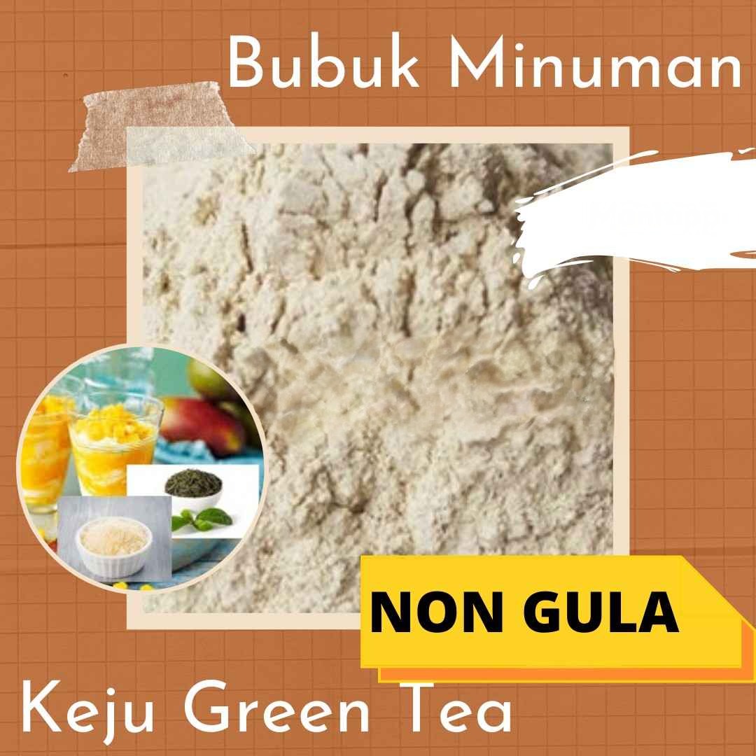 Bubuk Minuman Keju Green Tea Drink Powder Serbuk Instan Serbaguna Halal
