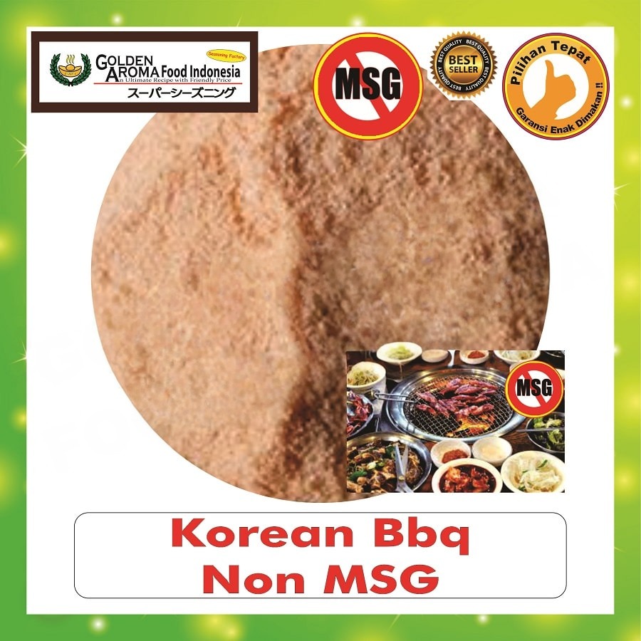 Bubuk Tabur BBQ Korea Seasoning Powder Korean Barbeque Bumbu Masak Instan Sebaguna Halal