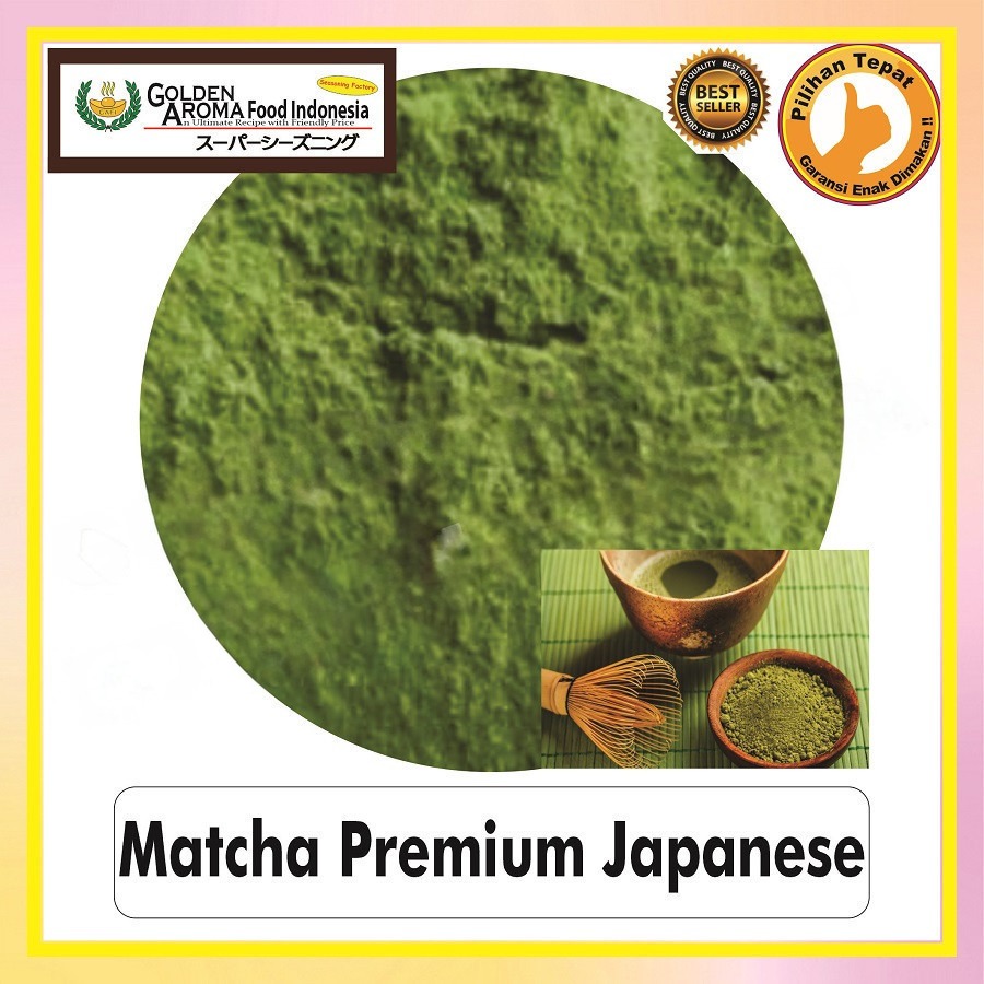 Bubuk Tabur Manis Matcha Premium Japanese Seasoning Powder Bumbu Jepang Serbuk Serbaguna Instan Sebaguna Halal
