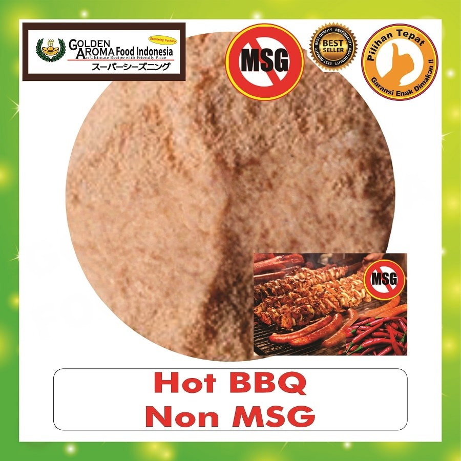 Bubuk Tabur BBQ Pedas Seasoning Powder Spicy Barbeque Bumbu Instan Sebaguna Halal