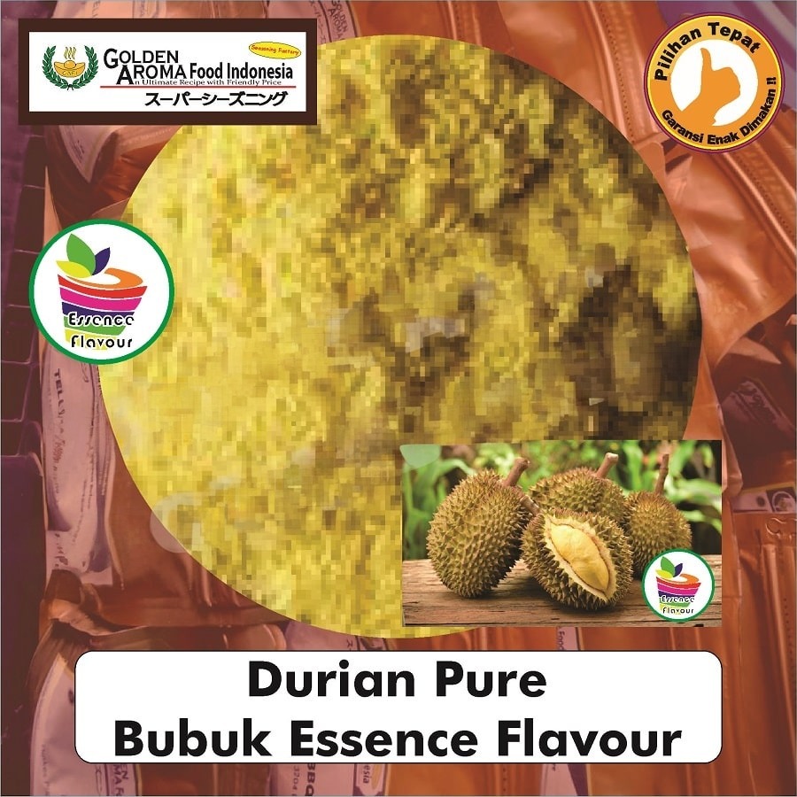 Bubuk Pure Durian Murni Essence Powder Flavour Masak Serbaguna Instan