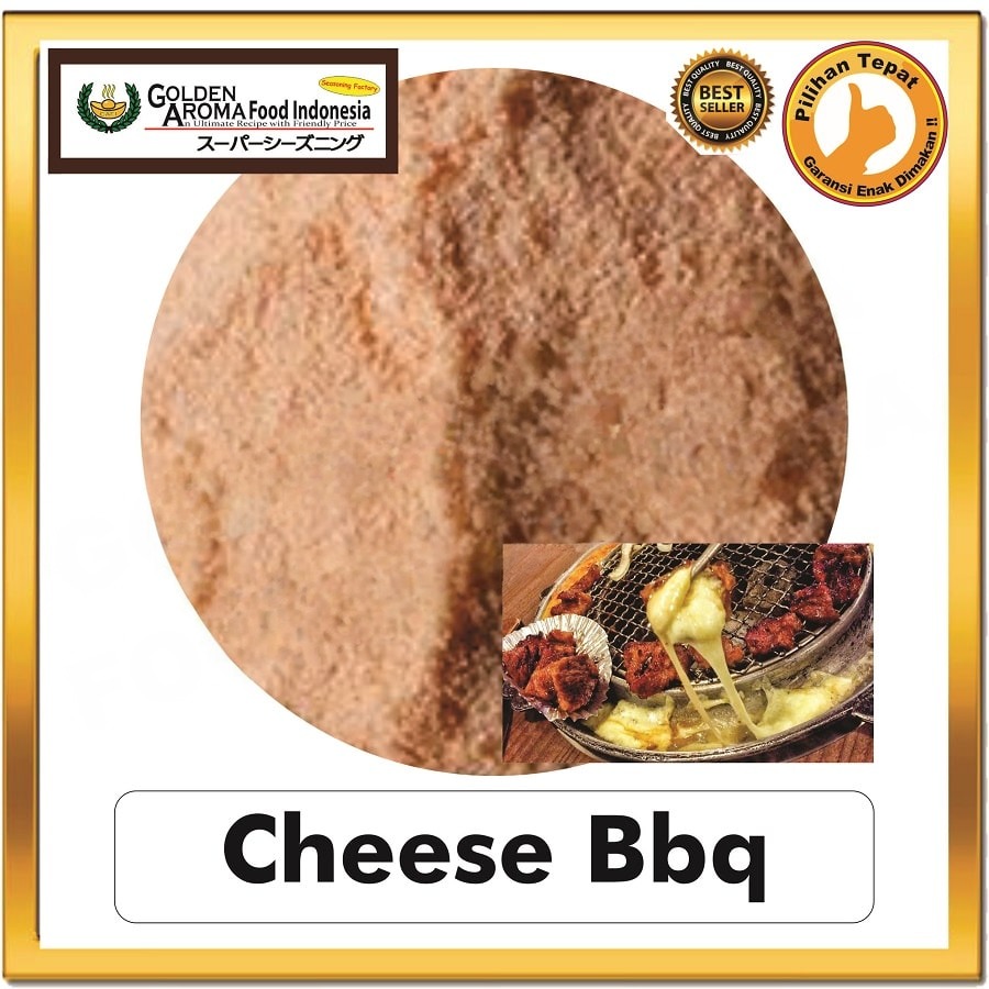 Bubuk Tabur BBQ Keju Seasoning Powder Cheese Barbeque Bumbu Masak Instan Sebaguna Halal