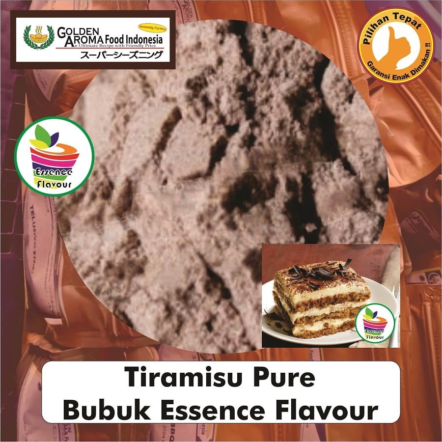 Bubuk Pure Tiramisu Murni Essence Powder Flavour Masak Serbaguna Instan