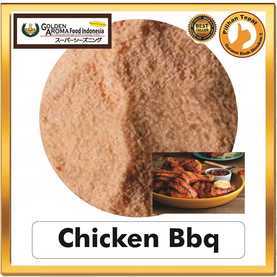 Bubuk Tabur BBQ Ayam Seasoning Powder Chicken Barbeque Bumbu Masak Instan Sebaguna Halal