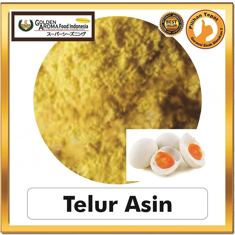 Bubuk Tabur Telur Asin Seasoning Powder Salted Egg Bumbu Masak Serbaguna Instan Sebaguna Halal