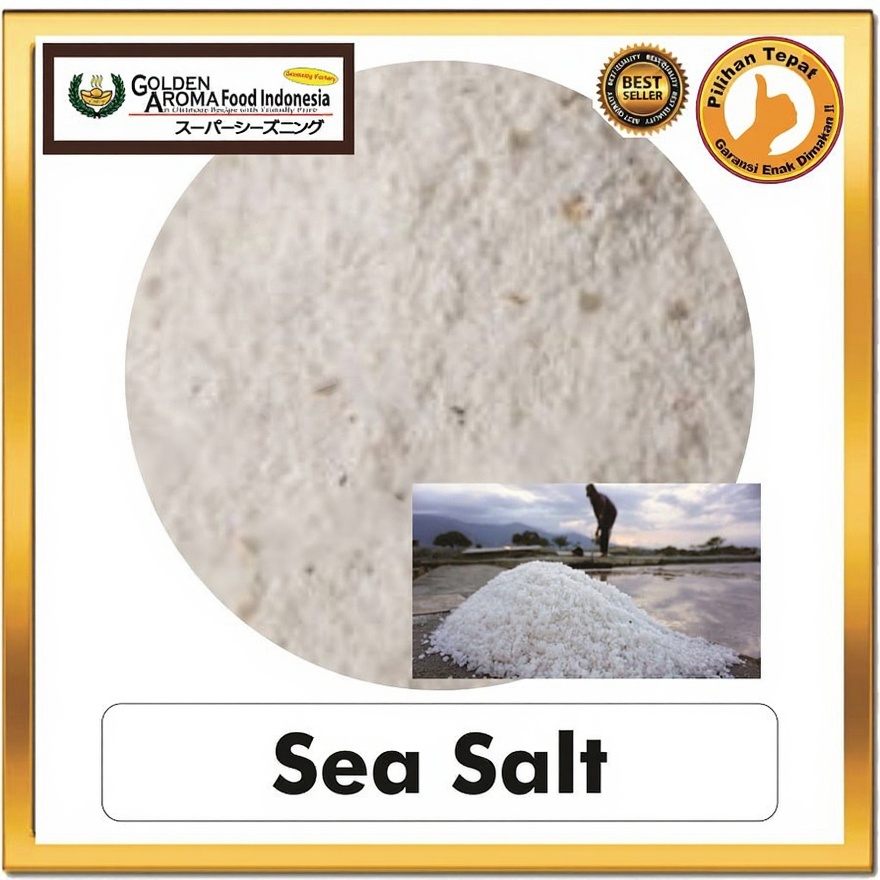 Bubuk Tabur Sea Salt Seasoning Powder Garam Laut Bumbu Masak Instan Sebaguna Halal