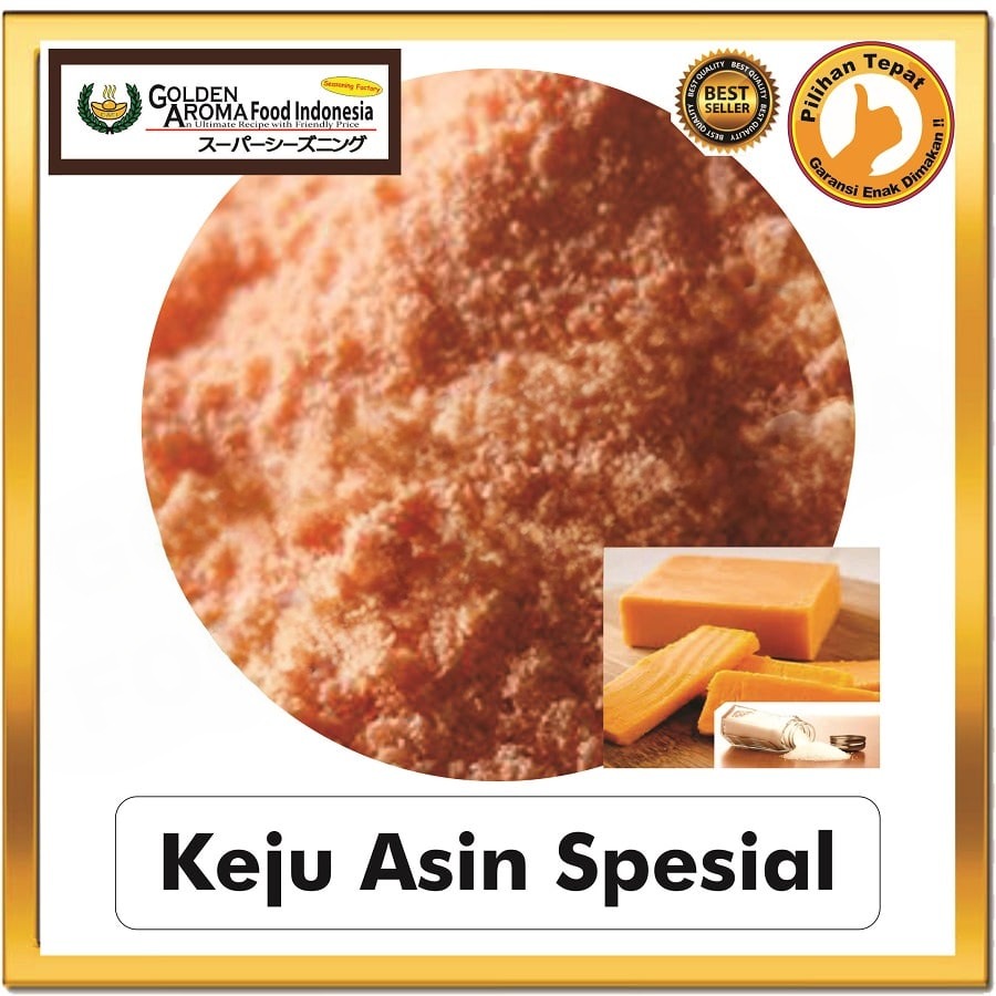 Bubuk Tabur Keju Asin Spesial Seasoning Powder cheese Halal