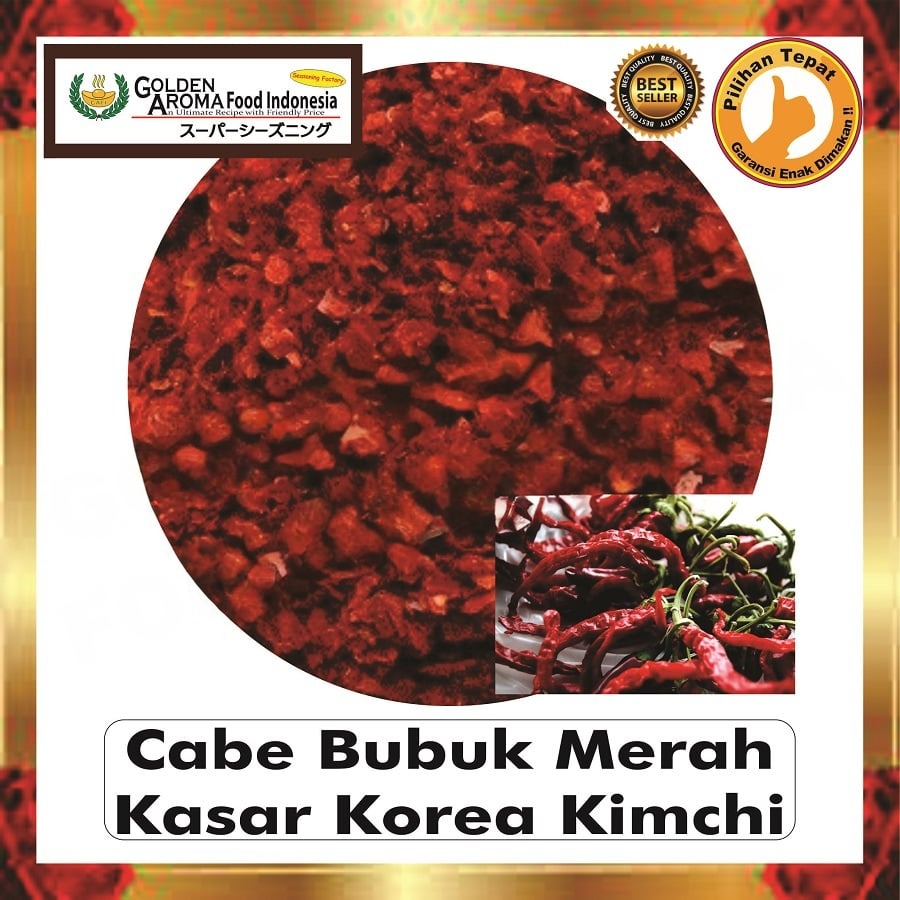Bubuk Cabe Merah Kasar Korea Kimchi Tabur Chili Powder Bumbu gochujang Instan Serbaguna Halal