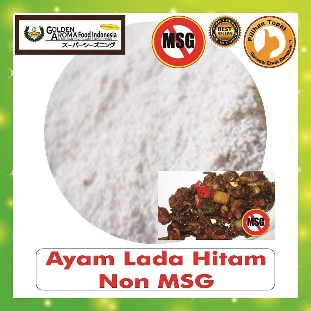 Bubuk Tabur Ayam Lada Hitam Seasoning Powder Bumbu Instan Sebaguna Halal