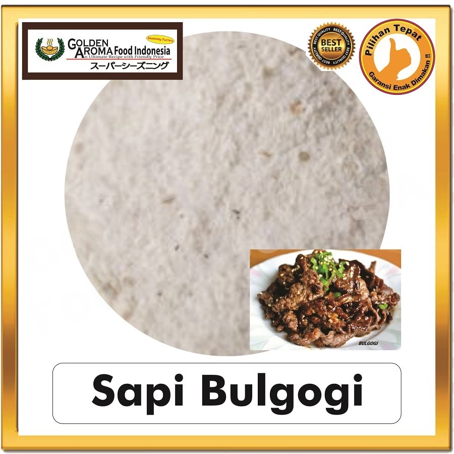 Bubuk Tabur Sapi Bulgogi Korea Seasoning Powder Korean Beef Bumbu Masak Instan Sebaguna Halal