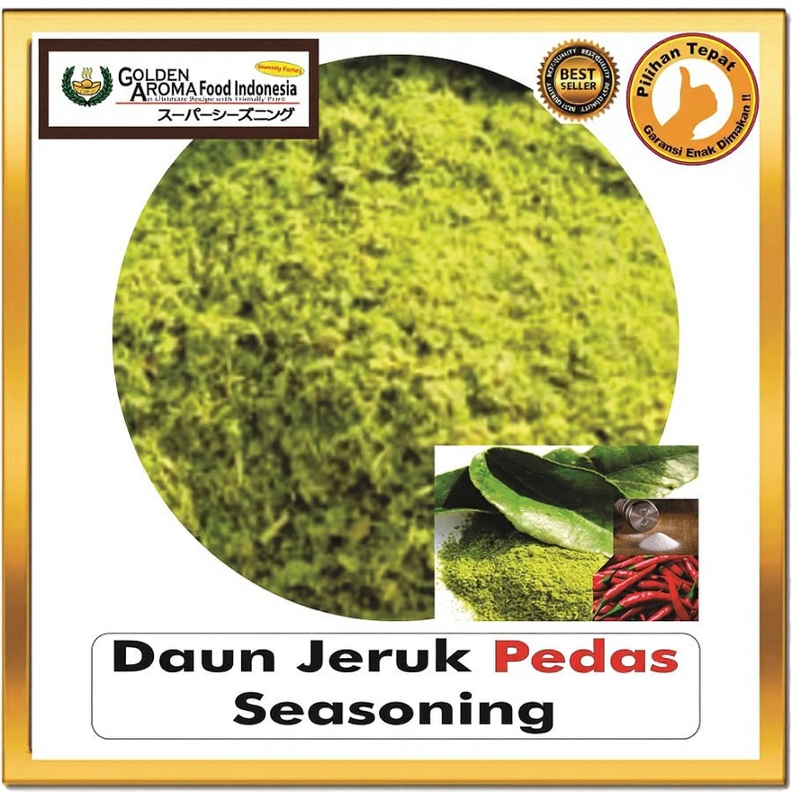 Bubuk Tabur Daun Jeruk Pedas Seasoning Powder Bumbu Serbaguna Halal