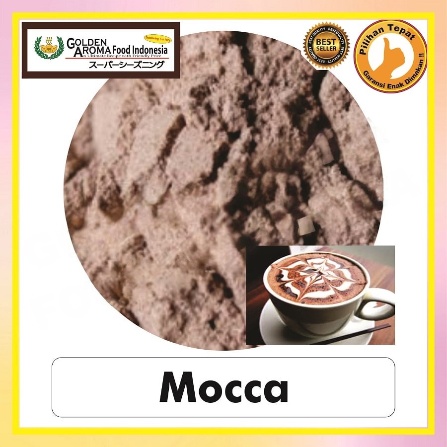Bubuk Tabur Manis Mocca Seasoning Drink Bubuk Bumbu Instan Moka Sebaguna Halal