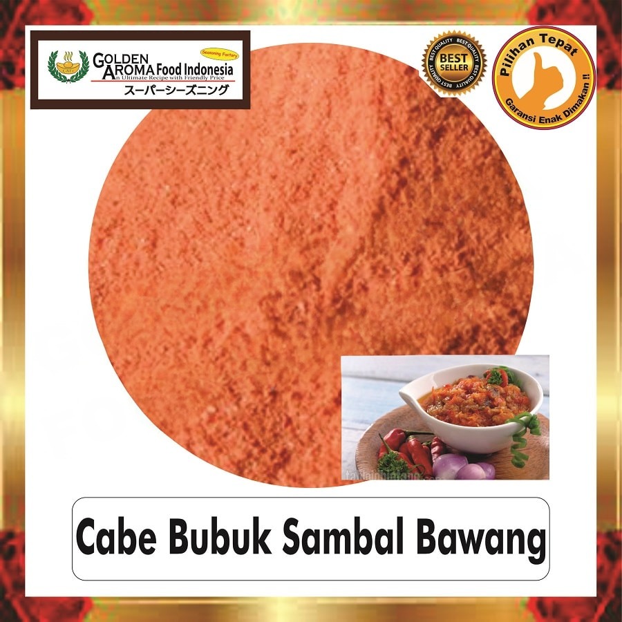 Bubuk Cabe Sambal Bawang Seasoning Powder Bumbu Tabur Serbaguna Halal