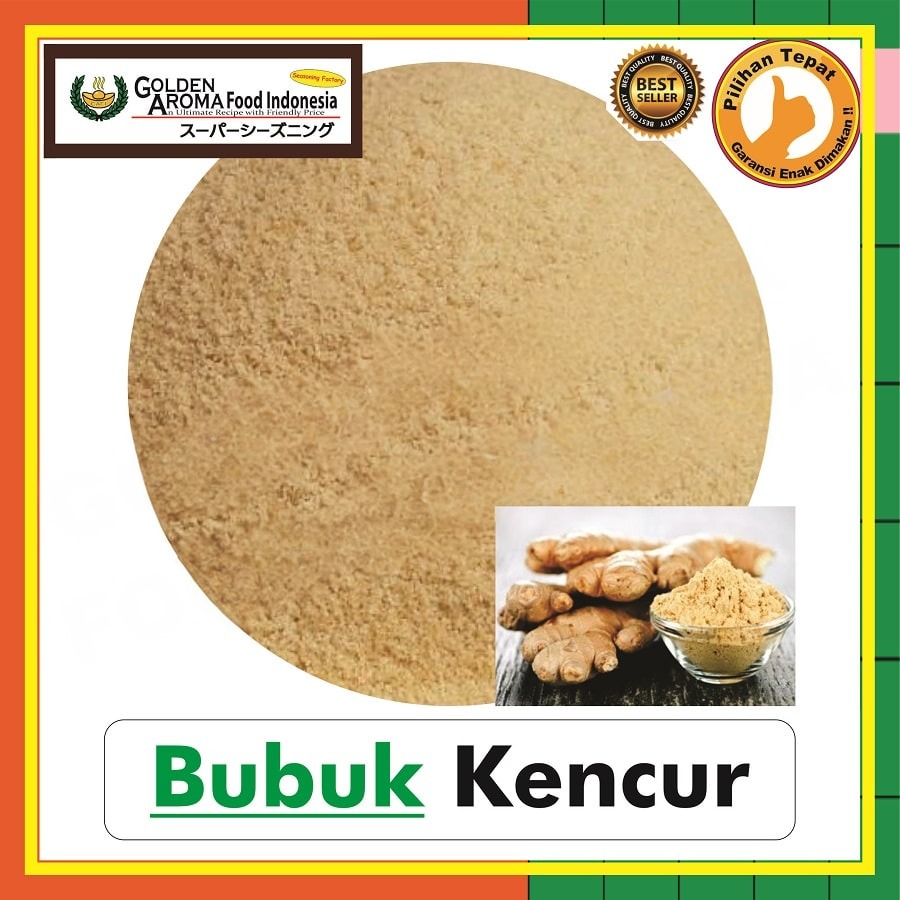 Bubuk Kencur, Galanga Powder Pure Spice Bumbu Rempah Masak Serbaguna Instan