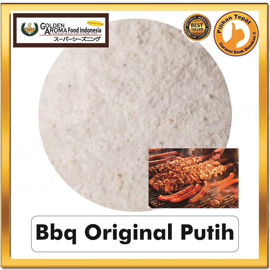 Bubuk Tabur Barbeque Original Putih Seasoning Powder BBQ Bumbu Masak Instan Sebaguna Halal
