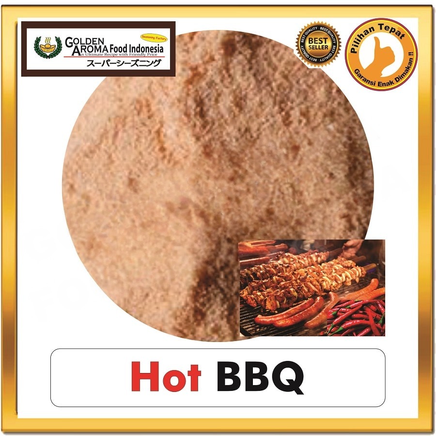 Bubuk Tabur BBQ Pedas Seasoning Powder Spicy Barbeque Bumbu Instan Sebaguna Halal