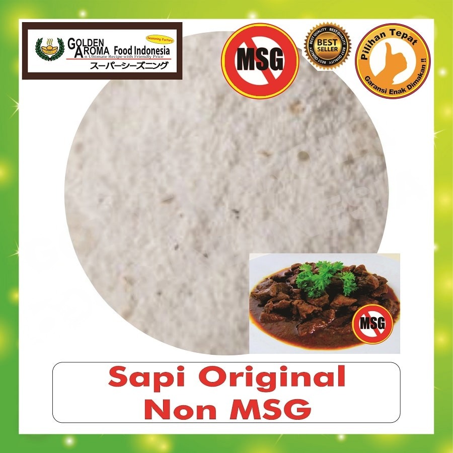 Bubuk Tabur Sapi Original Seasoning Powder Beef Bumbu Masak Instan Sebaguna Halal