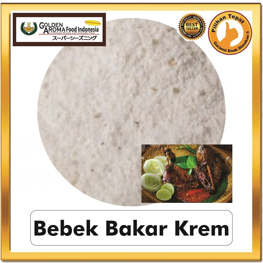 Bubuk Tabur Bebek Bakar Krem Seasoning Powder Bumbu Masak Instan Sebaguna Halal
