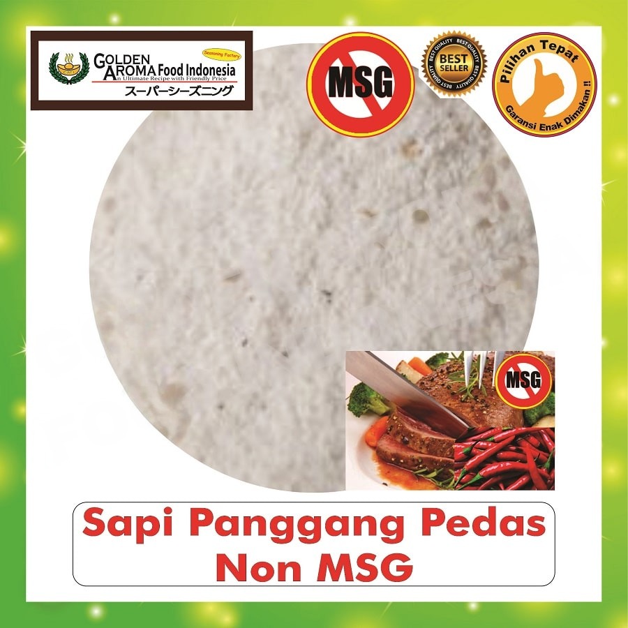Bubuk Tabur Sapi Panggang Pedas Seasoning Powder Bumbu Masak Instan Sebaguna Halal