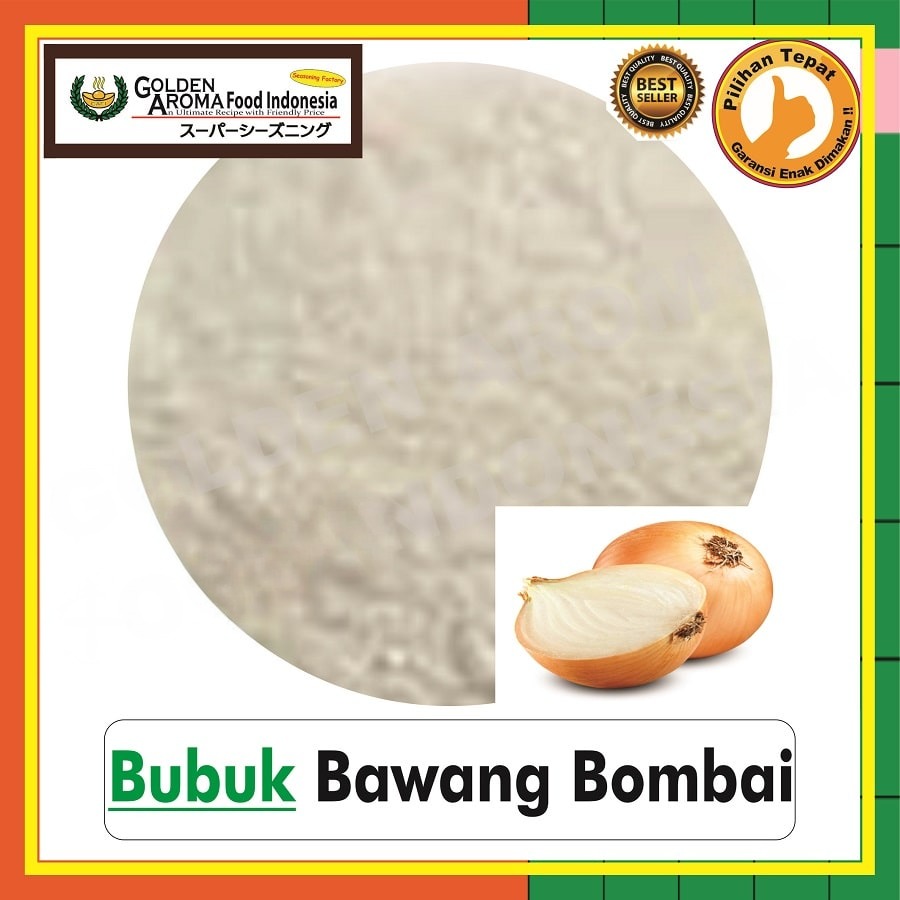 Bubuk Bawang Bombai, Onion Powder Spice Bumbu Rempah Masak Serbaguna Instan