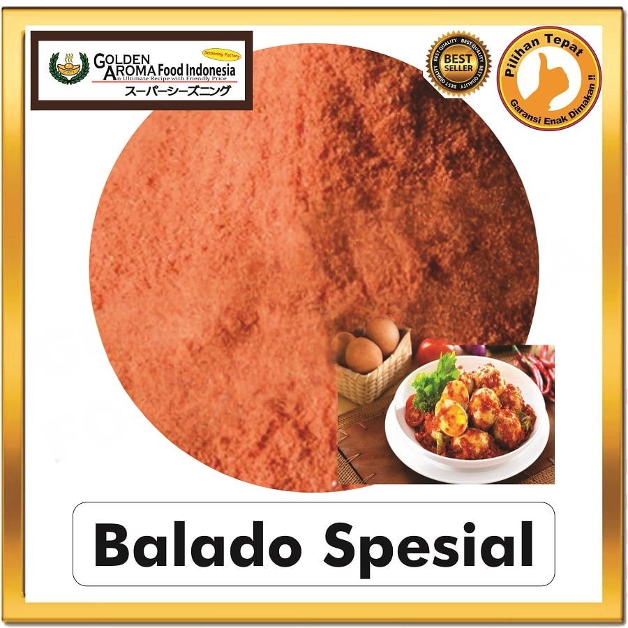 Bubuk Tabur Balado Spesial Seasoning Powder Bumbu Masak Instan Sebaguna Halal